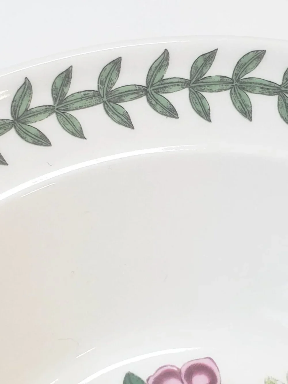 Vintage 1972 Portmeirion Botanic Garden Floral Rhododendron Soup Cereal Bowl
